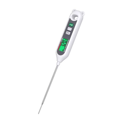 Set 2 termometra kuzhine Habotest HT690, -50°C deri 300°C, ekran LCD, të bardhë