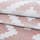 Tapet Ayyildiz Carpets Plus 8005, katror me cepa, me figura gjeometrike, rozë pastel