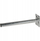 Mbajtës muror antene DELTA UMI-38L40, 40cm, i galvanizuar, argjendtë