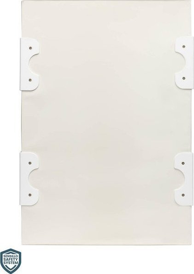 Shilte ndrrimi Sensillo Rigid Safety System 70 cm, me zigzag, bezhë