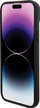 Mbulesë telefoni BMW BMHMP15MSLLBK, për iPhone 15 Plus 6.7", lëkurë, MagSafe, e zezë