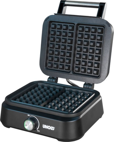 Aparat për waffle Unold 48275, dopjo, 1500W, inox