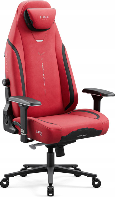 Karrige gaming Diablo X.Eye Prime Bloody Mary, përmasë normale, mbështetje e mirë për shpinin, e kuqe