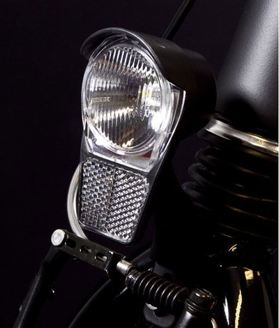 Spanninga Galeo XDO Предно светло за велосипед, LED, 4 Lux, Hub Dynamo