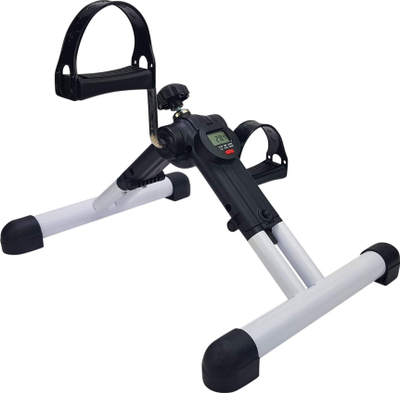 Pedaler fitness Tunturi Mini Home, paloset, me ekran dixhital, bardh e zi