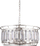 Llustër varëse Netlighting ITLPND-43388, 6xE14, 54cm, argjend champagne