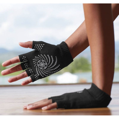 Doreza pa gishta për yoga Gaiam 54029, anti-shqipërcim, një madhësi, gri