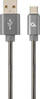 Kabllo Gembird USB-A - USB-C, 2m, e hirtë