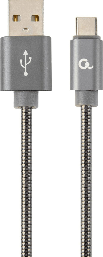 Kabllo Gembird USB-A - USB-C, 2m, e hirtë