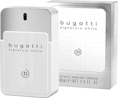 Eau de Toilette Bugatti Signature White, 100 ml