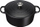 Tenxhere gize Le Creuset Signature Round, me emalim, me kapak, e zezë