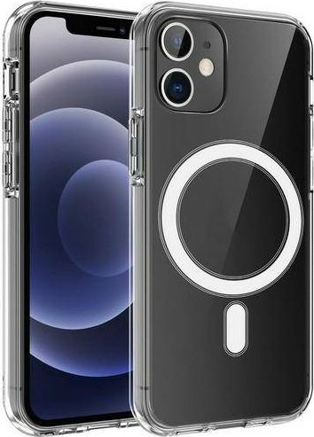 Kllëf telefoni Mercury MagSafe për iPhone 12 Mini 5.4", TPU, transparent