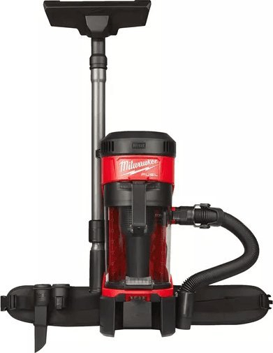 Fshesë shpine Milwaukee M18 FBPV Fuel, pa kabllo, motor brushless, e kuqe