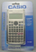 Kalkulator ekonomik Casio FC-100V, 12 shifra, ekran me 4 rreshta, argjend