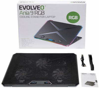Mbajtëse për laptop EVOLVEO Ania 9 RGB