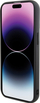 Maskë telefoni Karl Lagerfeld 3D Rubber Multi Logo, për iPhone 15 6.1", e zezë
