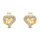 Vathё Brilio Silver Hearts EA513Y