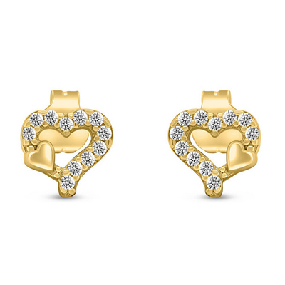 Vathё Brilio Silver Hearts EA513Y