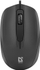 Maus Defender Alpha MB-507 me kabllo, 1000 DPI, i zi