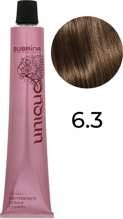 Bojë flokësh Subrina Professional Unique, 6/3 Dark Blonde Cendre, 100 ml