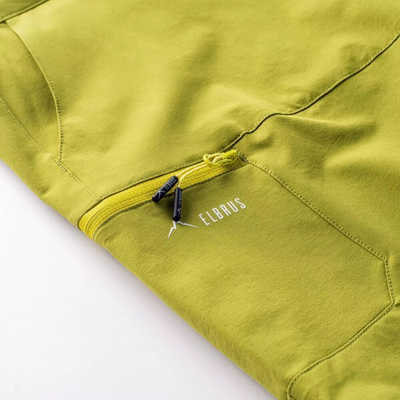 Shorce malor për burra ELBRUS Arne 1/2, material stretch, me brez, jeshil