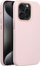 Kollf iPhone 15 Pro Leather Mag Cover, lëkurë eko, MagSafe, rozë