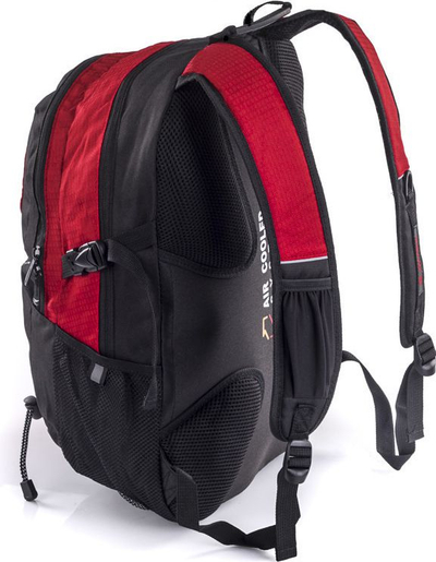 Çantë shpine Hi-Tec Mandor, 20L, e kuqe/e zezë