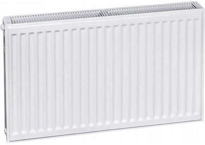 Radiator çeliku Termoteknik V33 600/900, 2125W, me mbajtëse, i bardhë