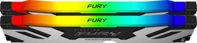 Memorie Kingston Fury Renegade RGB, DDR5, 32 GB, 7200 MHz, CL38, KF572C38RSAK2-32