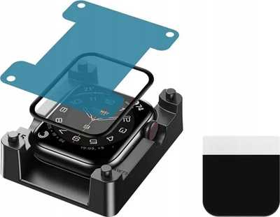 Заштита за екран Wiwu за Apple Watch 46mm, зајакнато стакло, со апликатор