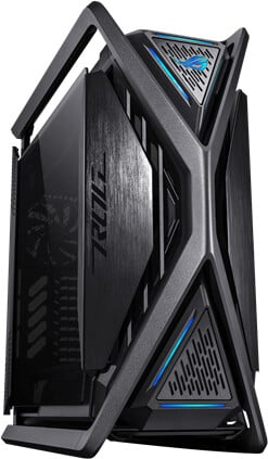 Kasë kompjuteri ASUS GR701 ROG HYPERION, e zezë