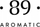 Freskues ajri Aromatic89 Amber, letër varëse, erë amber