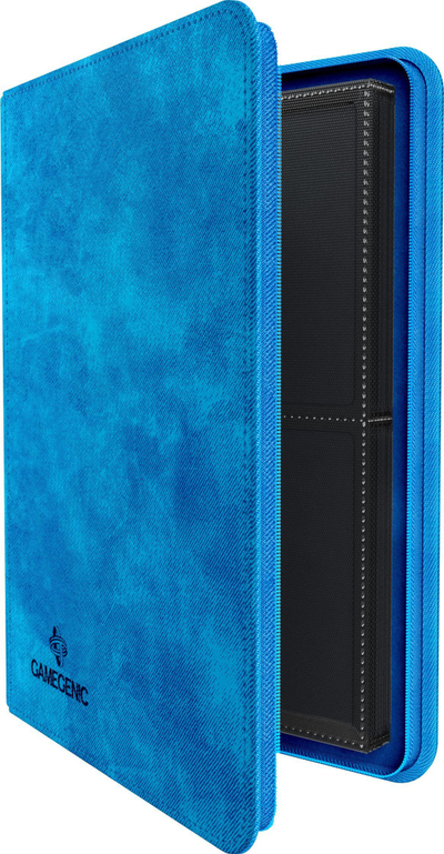 Album kartash Gamegenic Zip Up 8 Pocket, 160 letra, blu