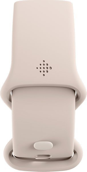 Byzylyk fitnesi Fitbit Charge 6, me GPS, mat rrahjet e zemrës, ngjyrë porcelan me argjend