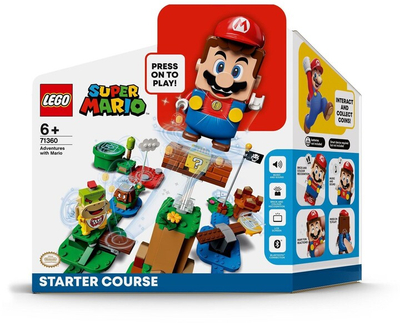 Lodër LEGO Super Mario 71360 Adventurë me Marion, set fillestar