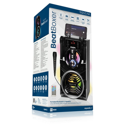 Звучник Bluetooth BeatBoxer 5.1, me karaoke