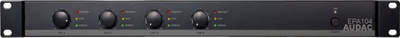 Përforcues audio Audac EPA104, 4 kanale, 4 x 100W, i zi
