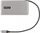 Adapter USB C StarTech.com, Multiport, 4K 60Hz, Power Delivery 100W, gri