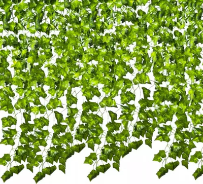 Garlandë dekorative me hedera artificiale, 12.6 m, jeshile