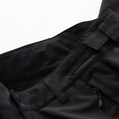 Pantallona softshell për burra Hi-Tec MARGUS SOFTSHELL, të zeza