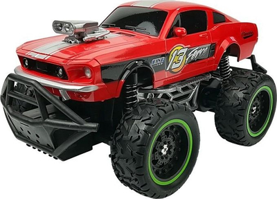 Makina me telekomandë Lean Sport R/C High Wheels, off road, shkallë 1:20, e kuqe
