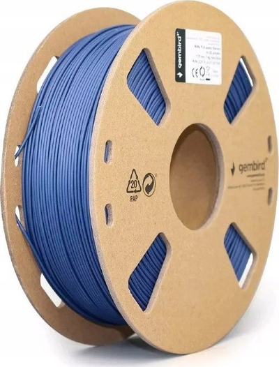 Filament 3D Gembird PLA, 1kg, 1.75mm, blu navy mat