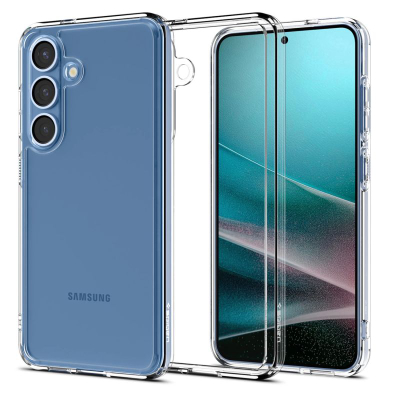 Mbulesë telefoni Spigen Ultra Hybrid për Galaxy S25, kundër rënieve, transparente