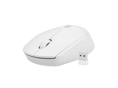 Безжичен глушец Natec Stork NMY 2188, 1600 DPI, USB, бел