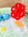 Сет градежни коцки Garden Set, 172 парчиња, со кофа, повеќебојно