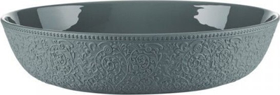Pjatë e thellë Verlo Bet on, porcelani, 23.5 cm, gri