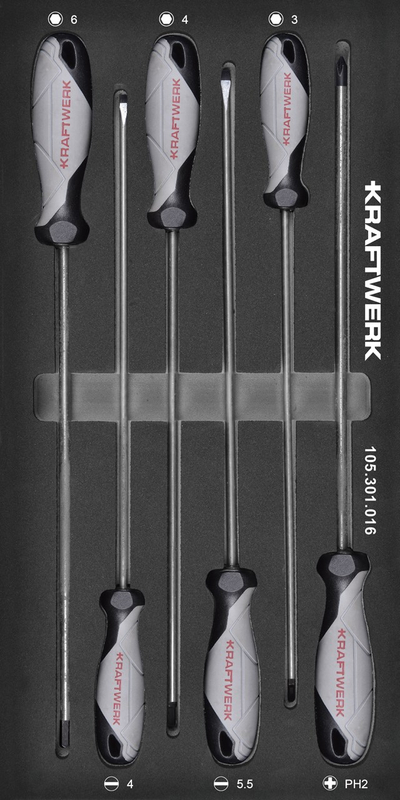 Set me kaçavida Kraftwerk PH 105.301.016, 6 copë, 20 x 40