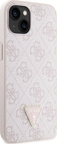 Mbulesë telefoni Guess GUHCP14XP4TDSCPP për iPhone 14 Pro Max, 6.7", Crossbody 4G Metal Logo, rozë