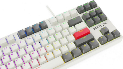 Tastierë Krux Atax PRO RGB Outemu (KRX0111), US, e zezë