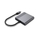 Adapter USB-C Cablexpert Gembird A-CM-DPHDMI-01, HDMI + DP, 4K 60Hz, gri me të zezë